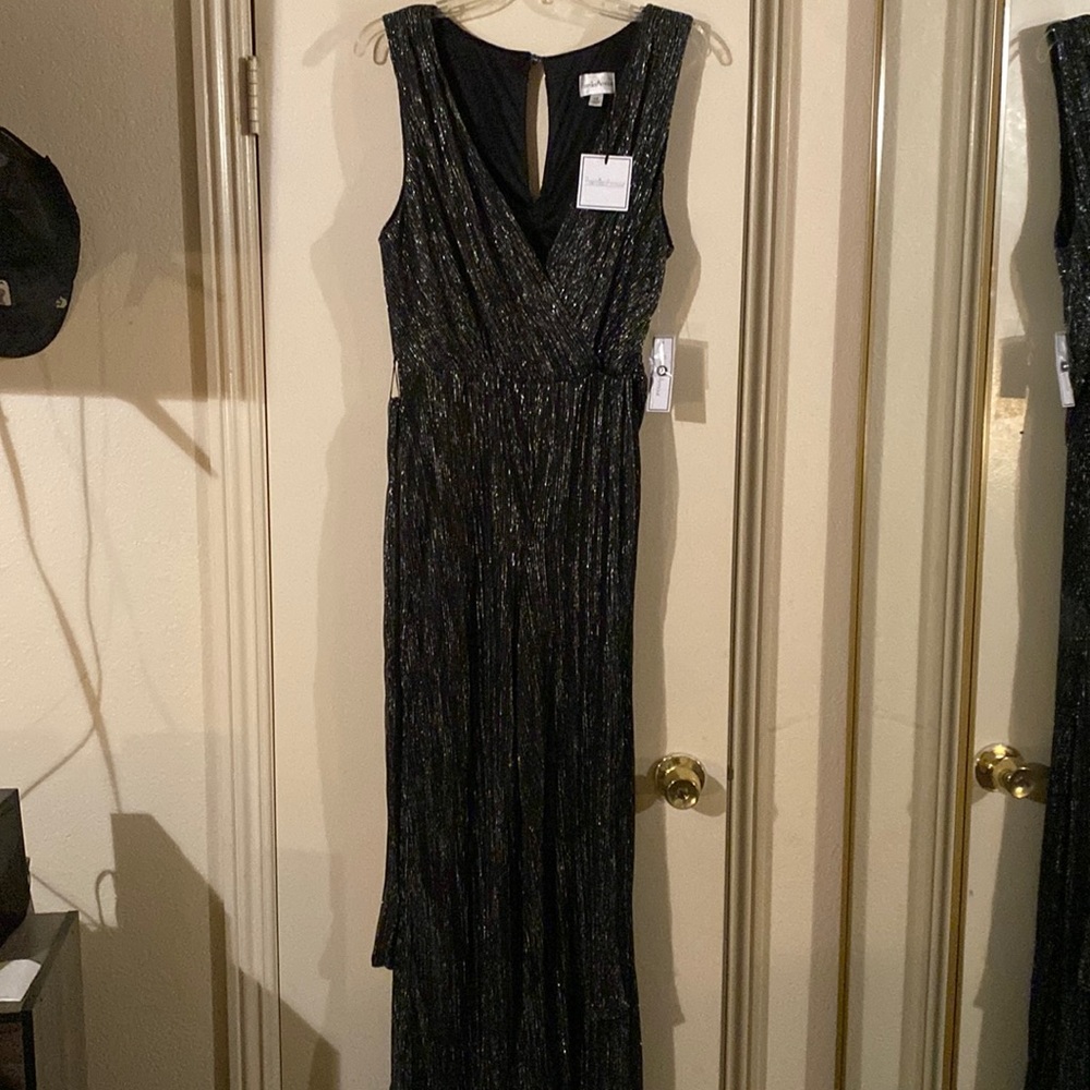 Premier Amour black & silver jumpsuit